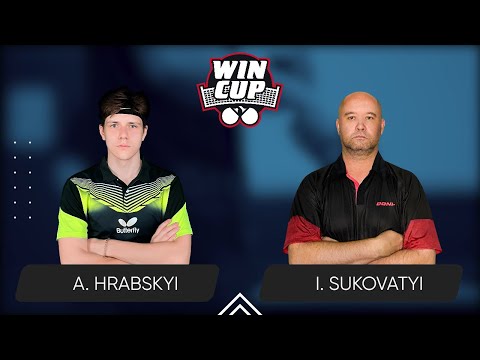 14:00 Andrii Hrabskyi - Ihor Sukovatyi West 3 WIN CUP 01.02.2024 | TABLE TENNIS WINCUP