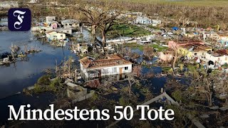 „Melissa“ hinterlässt Schneise der Verwüstung