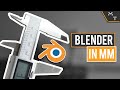 How To Setup Blender Into Millimetres Mm Blender Tutorial