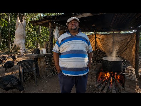 Así es la VIDA en el MEDIO del MONTE | Hombre de campo CHAQUEÑO
