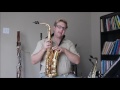 A Chinese C Melody Saxophone Review