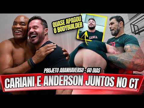 ANDERSON SILVA E RENATO CARIANI SE ENCONTRARAM NO CT - MINOTAURO QUASE APAGOU UM BODYBUILDER !