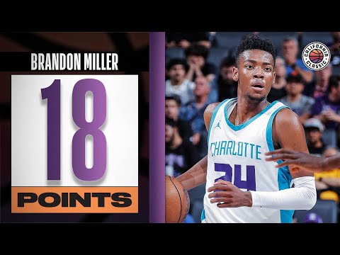 2nd Overall Pick Brandon Miller Drops 18 Pts In Summer League Debut!