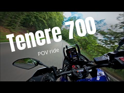 Yamaha Tenere 700 | The sound of freedom | POV Ride 4K
