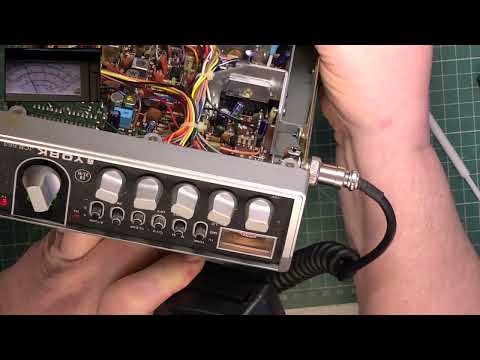 York JCB863 CB27/81 UK FM CB radio - alignment & service