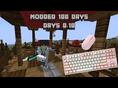 Minecraft Modpack ASMR: 100 Days Challenge!