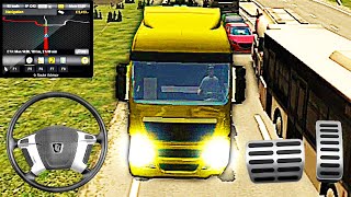 Truck Driver 2020   Very Long Cork for Unloading Cargo Trying Driving Simulator Android iOS Gameplay