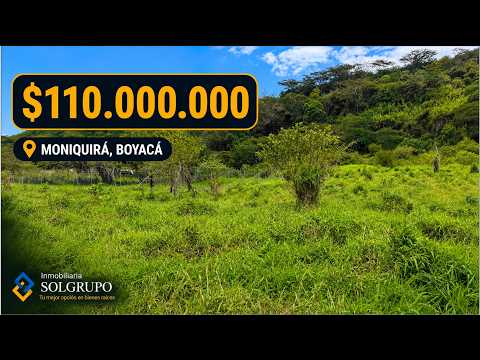 🏡✨ LOTE EN VENTA EN CONDOMINIO – MONIQUIRÁ, BOYACÁ