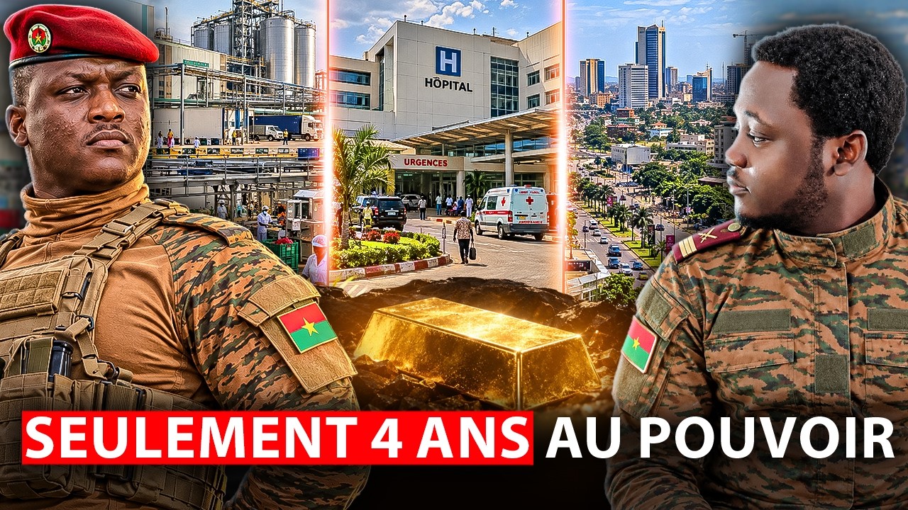 En 4 ans de pouvoir, Traoré à transformé le Burkina. Quand un pays est dirigé par un patriote