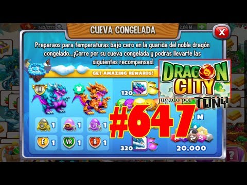 Dragon City "Capítulo 647 - Evento: Carrera Heroica en la Cueva Congelada" por Tony