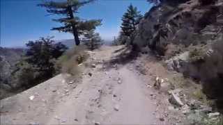 Mt. Wilson Toll Road Downhill.