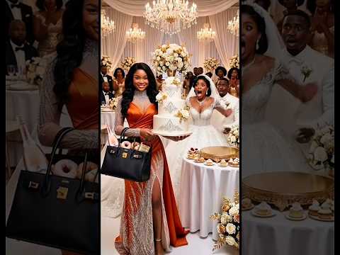 Elle vole le gâteau du mariage devant tout le monde ! 😂🍰 | Histoire drôle