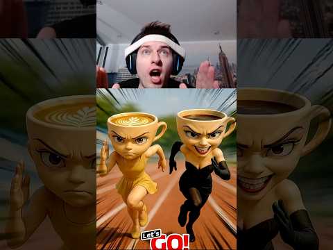 Cappuccino Ballerina vs Espressona ￼ Mrs. Brainrot Race 🏁 #brainrot