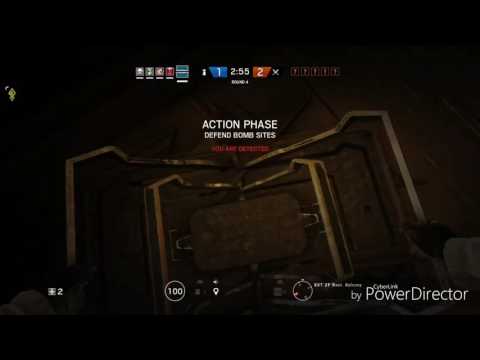 Rainbow Six Siege frost funny Trap gameplay