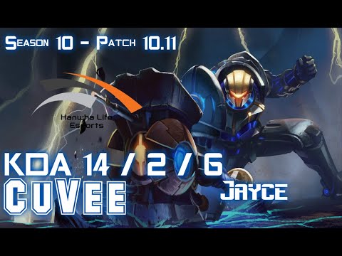 HLE CuVee JAYCE vs QUINN Top - Patch 10.11 KR Ranked