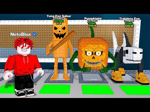 Robé los BRAINROTS SECRETOS de HALLOWEEN de Steal a Brainrot