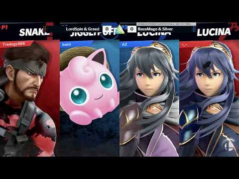 Ascension VII SSBU Doubles Winners Quarters - LordSpin & Greed (Red) vs BassMage & Silver (Blue)