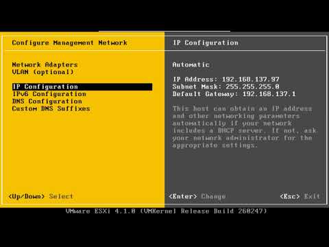 Tutorial   Configuring VMware ESXi 4 1 0