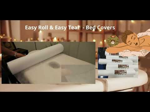 White hospital bed roll, for hospitals, size: 80 x 180 cm