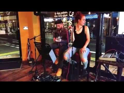 Jessica Greenfield & Alquore Get Lucky live @ Fresh Shop