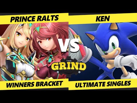 Pre-Glitch Grind  - KEN (Sonic, Sephiroth) Vs. Prince Ralts (Pyra Mythra) Smash Ultimate Tournament
