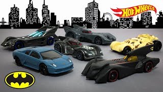Opening Hot Wheels Batman-Themed Vehicle Set!