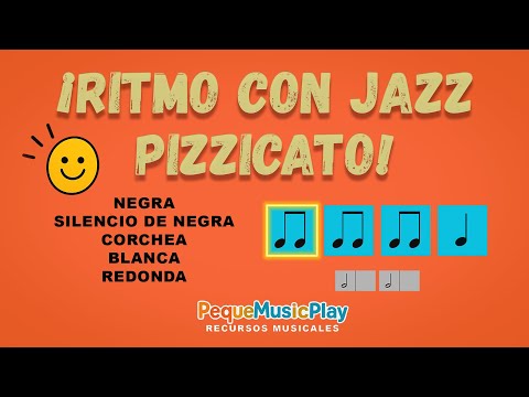 Ritmograma musical educativo de Jazz Pizzicato