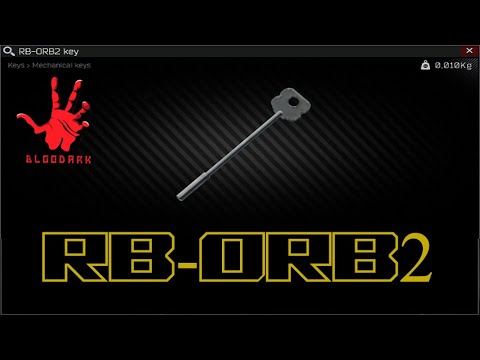 RB-ORB2 Key - EFT Key Guide Reserve map