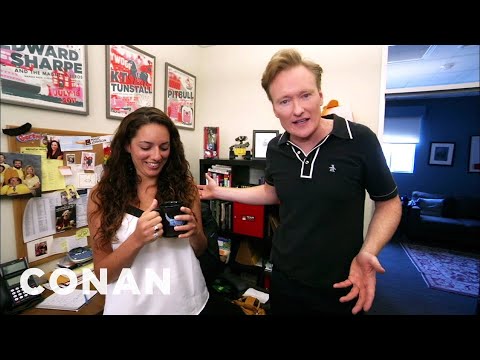 We Can't Get Enough Of This Classic Clip Of Conan O'Brien Helping His Assistant Find Her Lost Beloved 'Gigolos' Mug