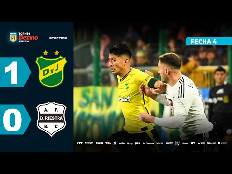 DEFENSA Y JUSTICIA 1 - 0 DEPORTIVO RIESTRA | Resumen del partido | #TorneoBetano Clausura 2025