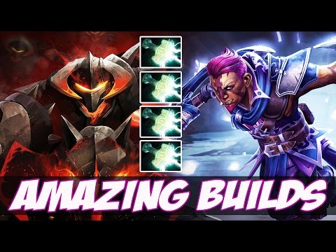Chaos Knight and Anti-Mage with 4 Mjollnir- Amazing Builds 73 - Subscriber Gameplay!
