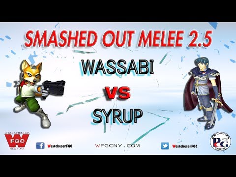Smashed Out Melee V2.5 - Wassabi Vs. Syrup - Winners Quarter Finals