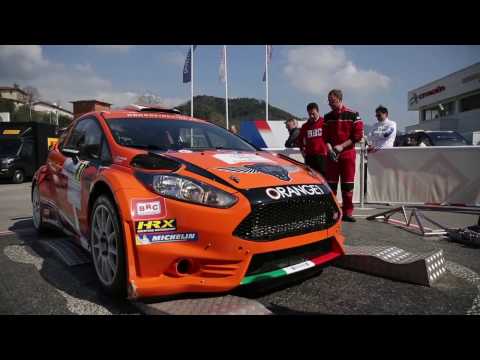 Shakedown Orange1racing Rally del ciocco 2017