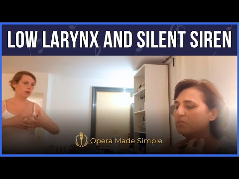 Low larynx and silent siren: Vocal technique singing lesson with Capucine Chiaudani