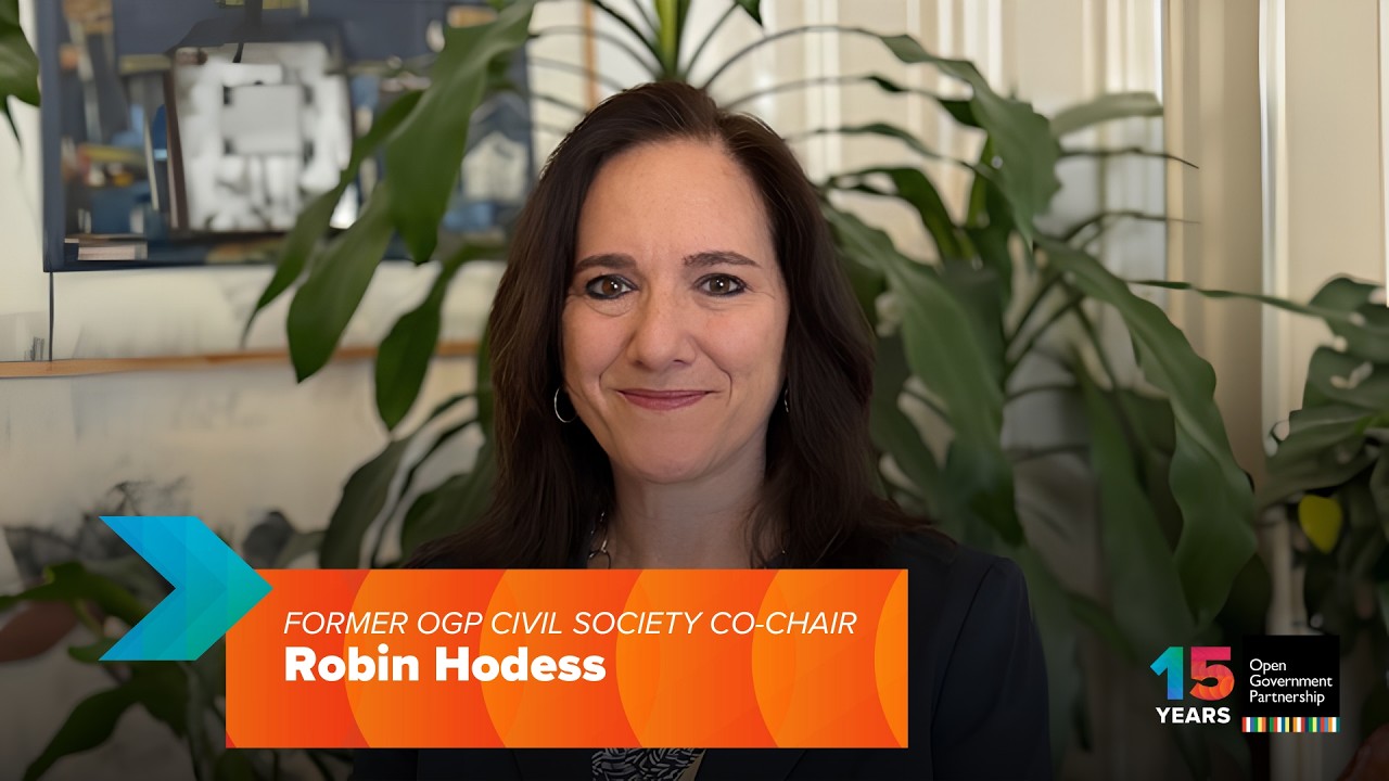 Robin Hodess: We Need Substance to Democracy, Openness and Transparency