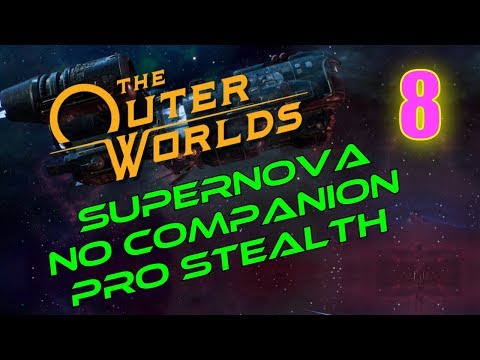 Outer Worlds Walkthrough SUPERNOVA NO COMPANIONS Part 8 - Unique 2H Weapon, The Illustrated Manual