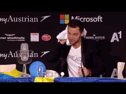 ESC 2015 - Winner's Press Conference with Måns Zelmerlöw