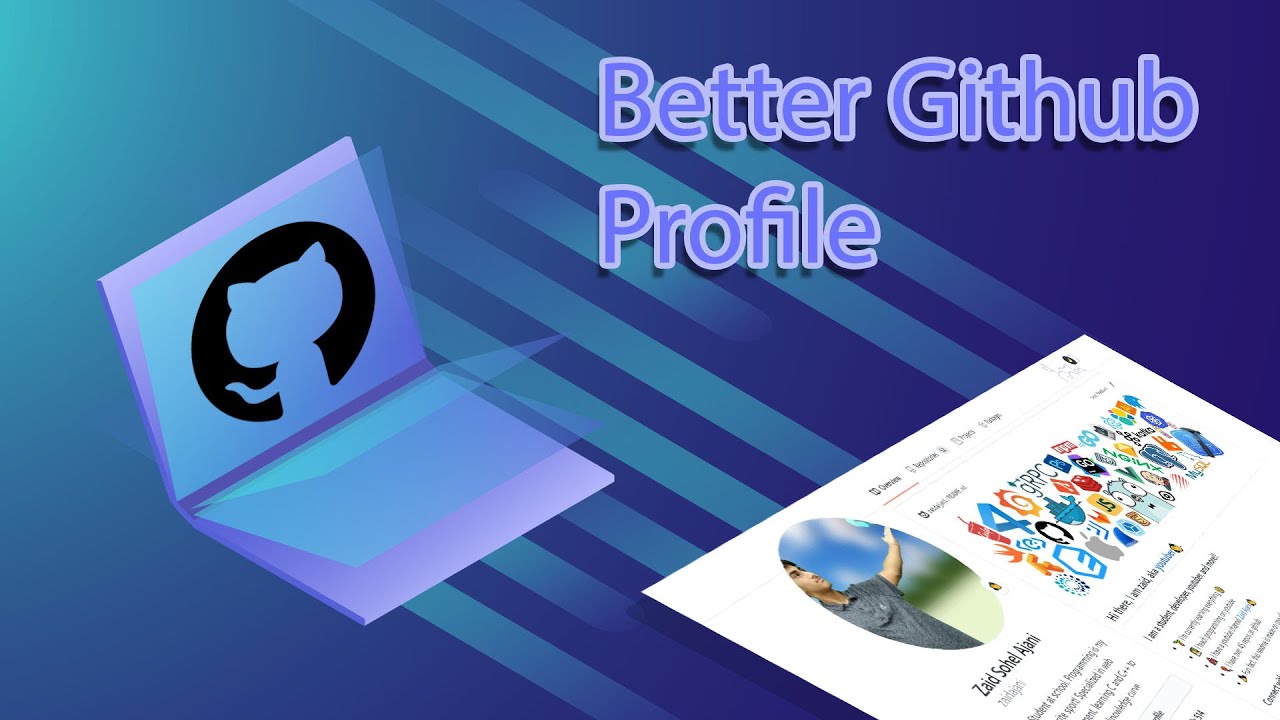 Profile readme for GitHub | Make your GitHub profile look better than ever | simplest way to do!