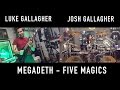 Megadeth - Five Magics - Cover by Luke and Josh Gallagher
