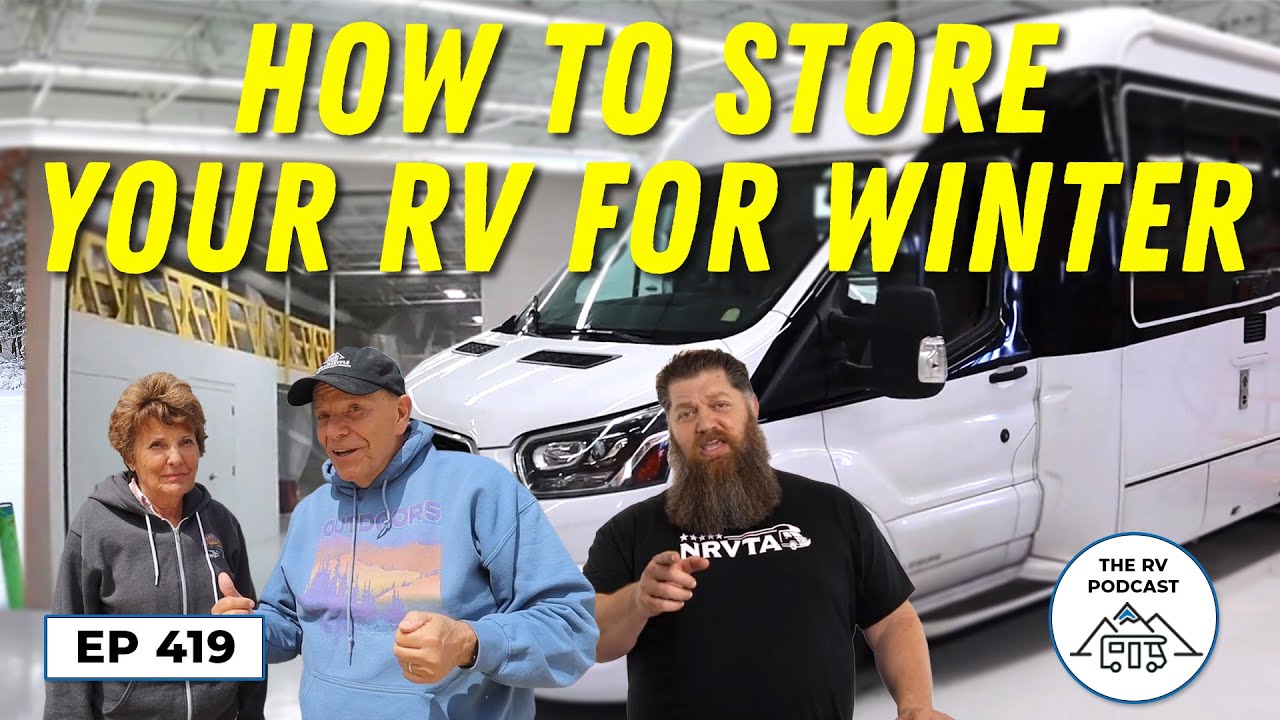 Storing an RV for the winter