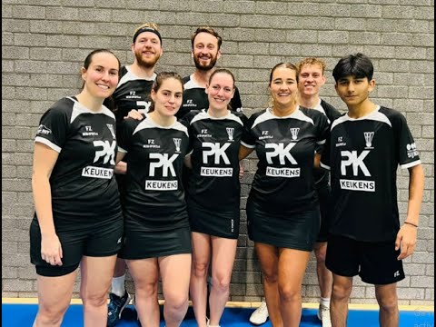 Paul Knip Keukens Roosterse BC 2   -   VELO Badminton 2