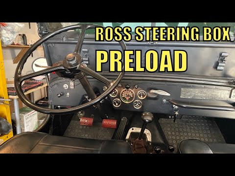 How to PRELOAD Ross Steering Box *IMPORTANT*