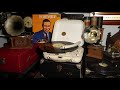 I'm Saving Up For Sally. George Formby. Axis 33rpm. HMV Minigram Valve Record Player
