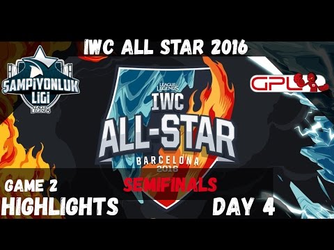 🔥 TCL vs GPL ️❄️ Game 2 Highlights | IWC All Star Barcelona 2016 D3 | Turkey vs SouthEast Asia