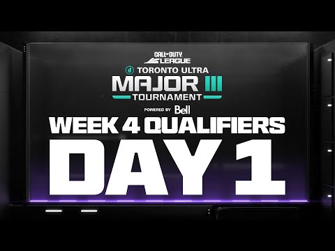 Call of Duty League Major III Qualifiers | Week 4 Day 1