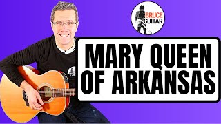 Bruce Springsteen - Mary Queen Of Arkansas guitar lesson