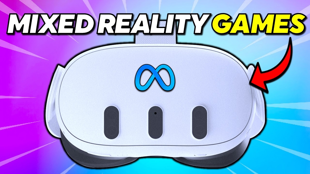 Top 25 BEST Mixed Reality Games on Meta Quest 3 THAT YOU NEED!