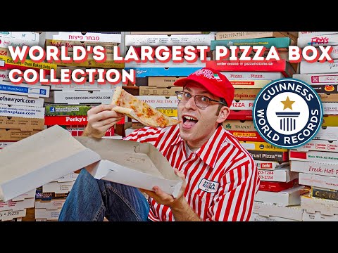 The World's Largest Pizza Box Collection