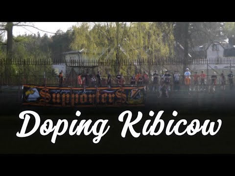 DOPING kibiców KSZO Ostrowiec Świętokrzyski na meczu z Koroną II Kielce