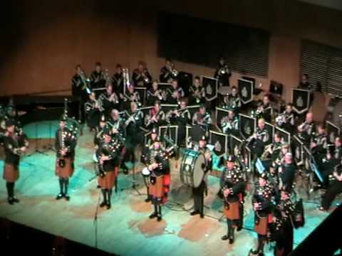 Royal Irish Regiment - Festival of Remembrance 15 Waterfront Hall  - Pipers   Highland Cathedral